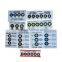 Color change from brown to Azure electronic component humidity indicator label