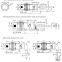 M18 5m sensing range 12-24v dc Through-beam NPN NO photoelectric sensor