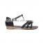 CX049 women classic braided wedge sandals