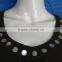 Round neck new fashion ladies lehenga blouse designs