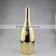 Wholesale black paint bottles 750ml food oil bottles champagne wine bottles