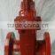 Cast iron / ductile iron gate valve drawing for fire fighting