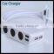 3-Socket Cigarette Lighter Adapter Qi-Enabled 4 Port Usb Travel Charger For Cell Phone