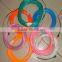 different diameter el chasing wire, el running wire, el flow wire