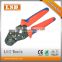 DN-02C European-style 0.25-2.5mm2 2 wire crimper 4-14AWG insulated connectors electrical cable lug crimping tool