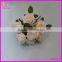 wholesale 9 heads silk rose bunch wedding artificial rose flower