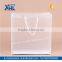 transparent twill pp shopping bag with rope handle