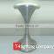 Tulip dining table base decorative bent custom metal legs