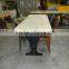 Industrial Vintage design Metal Wooden DINING Table, Industrial Dining Table