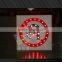 Road safety Aluminum no U turning traffic solar warning traffic sign