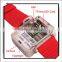 K1 Quad Band Cheap Bluetooth Touch Screen Watch Cell Phone With Flashlight Red and White