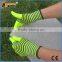 BSSAFETY cheap polyester or nylon knit garden glove