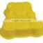 2016 Funny Bear Cartoon Cake Mold Pudding Tart Mold Baking Mould Color Yellow Made In China