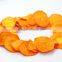Carrot chips Tempura vegetable snacks VF dried carrot