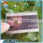 Stainless Steel Card With Magnetic Stripe Metal VIP Member Card