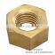 Jiesheng High Precision Brass Hex Nut+8613580993760