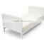Europe standard Wooden nursery baby bed, 2 in 1 baby cot toddler bed