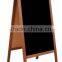 natural slate chalk board with wooden frame