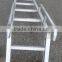 Fire truck aluminum folding ladder