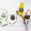 Artificial polyresin parrot lizard owl personalized fridge magnets