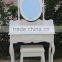 black make-up table/bedroom furniture wooden dresser with drawers/french style dresser