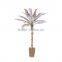 China manufacturer artificial bonsai banana tree leaf plastic fake banana
