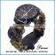 With Emergency Rescue Rope Men's Paracord Survival Watch Bracelet