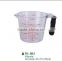 plastic measuring container cup and container