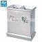 stainless steel metal outdoor garbage urban dust bin