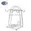 Metal Wire Rack for Organizing 6 Saucers & 6 Cups & 6 Spoons Espresso Set Rack Tea Set Display Stand