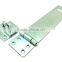 Loose Staple with Hasp 6" Zinc Plated, Door Hasp, Steel Hasp Staple Set