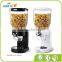 Double Dry Food Dispenser Kitchen Storage Container Cereal Snack