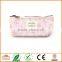 Flower Floral Pencil Pen Case Cosmetic Makeup Bag Pink