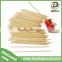 2.0mm to 4.0mm Diameter bamboo skewer barbecue round bamboo sticks