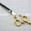 2015 New YF0458Japanese steel zodiac Tiger hair scissor
