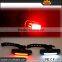New arrival 3 Mode RED/White Light LED Bicycle Safety Front/Tail Light set with USB charger