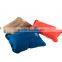Sales Promotion Mini Travel Pillow Ultralight Portable Air Inflatable Suede Outdoor CampingTravel Soft Pillow Free Shipping