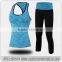 custom sublimated and screen printed fitness yoga wear for leggings