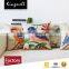 Custom birds' twitter and fragrance of flowers digital printed cotton linen cushion cover