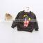 2017 NEW design shirts casual kids boutique clothing pictures of girls cotton printing Hoodie tops
