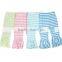 2017 Childrens Boutique Clothing Stripe Kids Capri Girl Triple Ruffle Pants