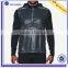 Windbreaker sleeveless nylon polyester fiber reflective man bomber jacket