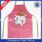 custom pvc plastic children painting garden apron