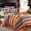 300T 100% egyptian cotton duvet cover bed cover flat sheet pillow case
