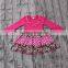 Yawoo 2017 small girls new designs pink lace spring dresses baby girl cotton dresses