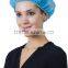 Surgical disposable nonwoven nurse cap/mob cap/clip cap