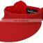 Plain Visor Sun Cap Sport Hat Adjustable Bow Tennis Beach Women Colorful Sun Visor Hat Cap