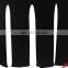 Factory Wholesale Black Fashion Ladies Viscose Mini Knit Dress with Bottom Split