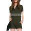 Europe America style casual army green color wear women smart casual wear