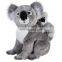 Lifelike Custom Grey Koala Bear Soft Toy Fashion Cute Mom And Baby Sweet Stuffed Plush Koala Bear